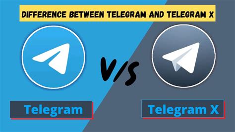 telegram x vs telegram